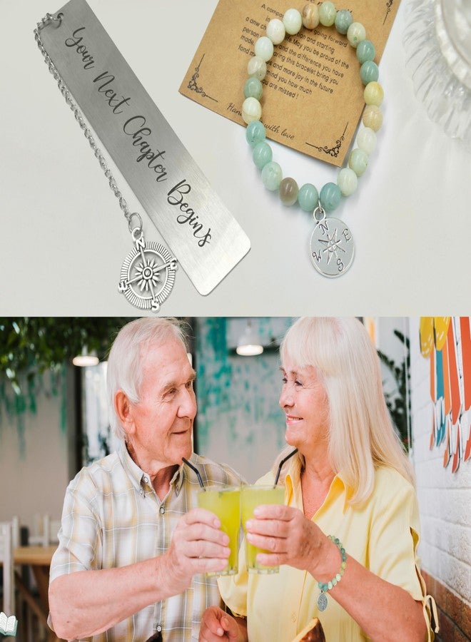 Lamyba Retirement Gifts for Woman,Retirement Party Decorations, Happy Retirement Gift for Women with Positive Crochet Doll,Inspirational Card,Bookmark,Bracelet,Retired Gifts for Teacher Coworkers - Image 4