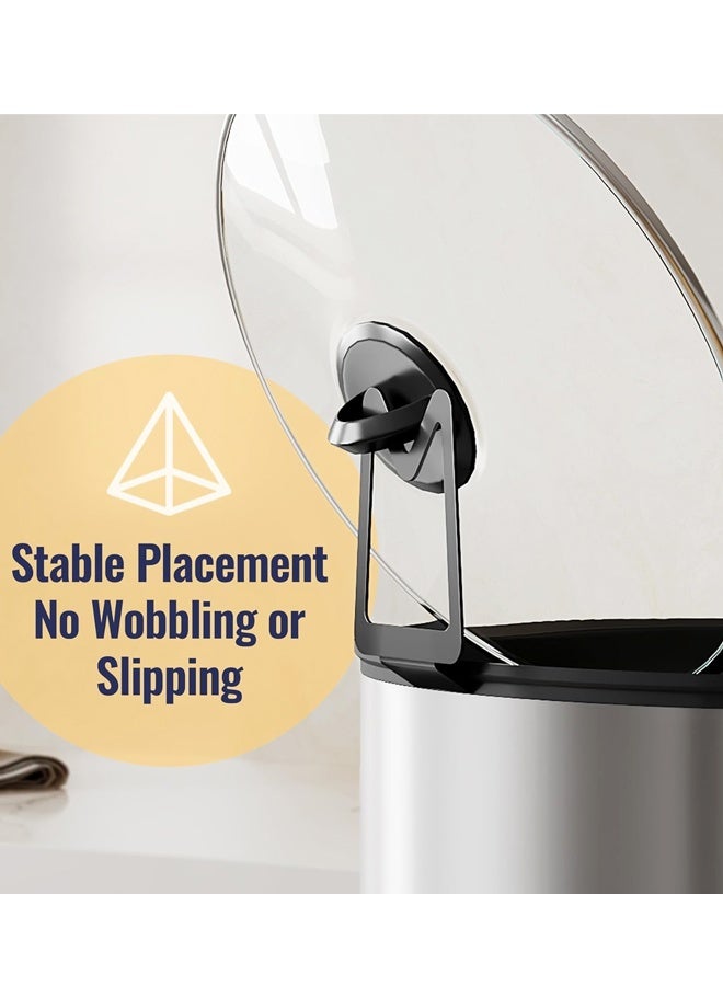 Non Slip Slow Cooker Lid Holder Space Saving Countertop Rack - Image 5