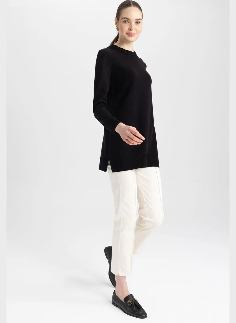 DeFacto Regular Fit Crew Neck Tunic