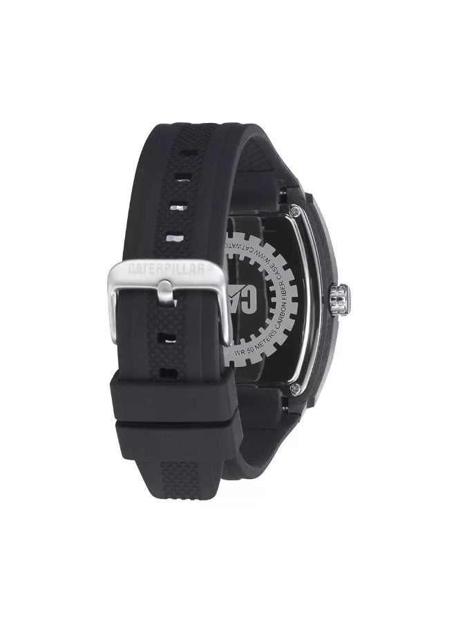 Caterpillar Barrel Carbon Men's Watches CAT 14.161.21.632 - Image 2