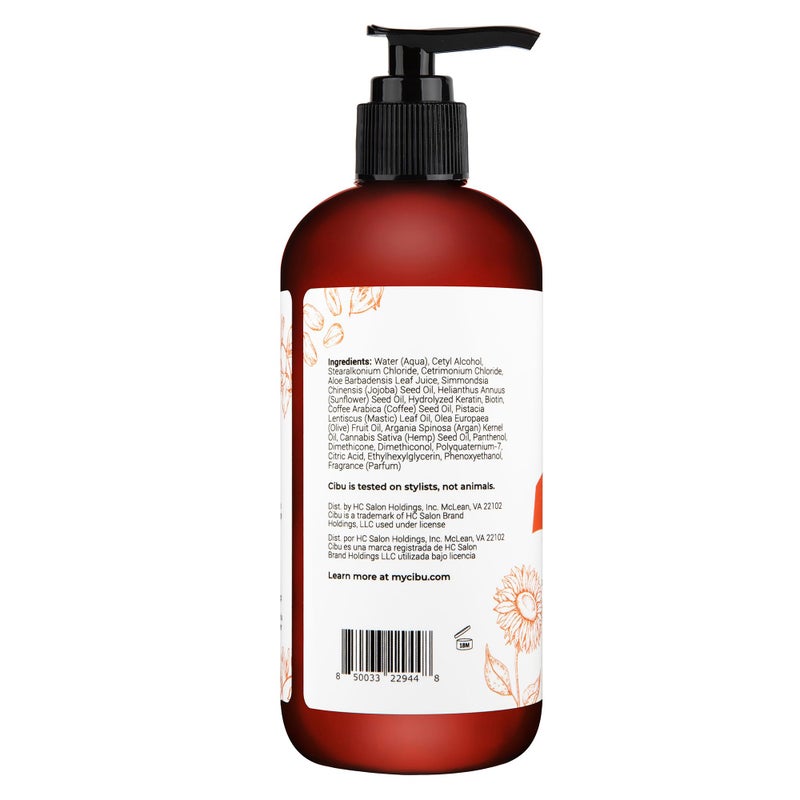 CIBU Curl + Coil Conditioner Cleanses, Hydrates, Revitalizes, Detangles & Preserves Natural Curl + Coil for Frizz-Free Smooth Manageable Hair (Conditioner, 350ml) - Image 2