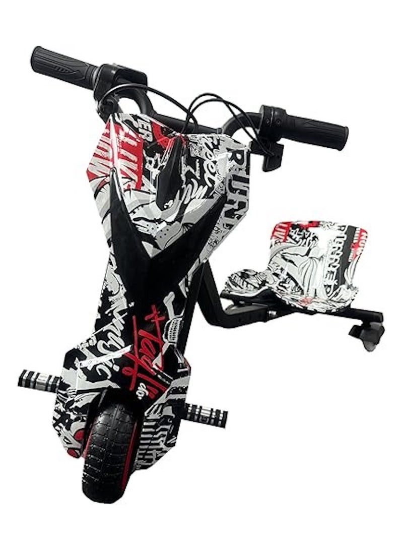 Winner Sky 3-Wheel 36V Electric Drifting Scooter with 360° Rotation, LED Lights, and Adjustable Frame – Multicolour - Image 2
