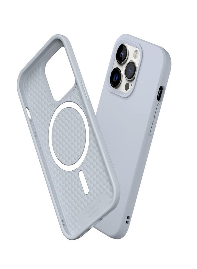 RhinoShield Case Compatible with (iPhone 14 Pro), SolidSuit - MagSafe Compatible, Shock Absorbing & Slim Protective Case with Premium Finish, 3.5 Metre Drop Protection, Sand Beige - Image 1