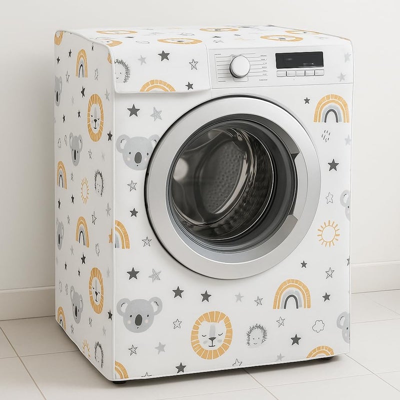 BS B&S Waterproof Printed Cover 65x75x85cm for 10kg Washing Machine - Image 3