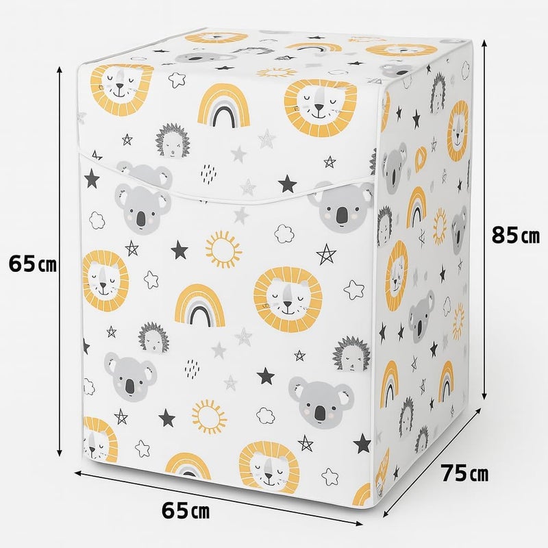 BS B&S Waterproof Printed Cover 65x75x85cm for 10kg Washing Machine - Image 5