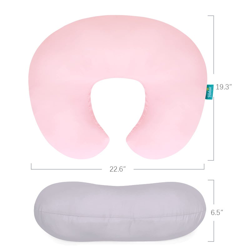 Biloban Nursing Pillow Cover 2 Pack Fit for Boppy Pillow, Breathable & Skin-Friendly Nursing Slipcovers for Breastfeeding Mom, Comfortable & Machine Washable Nursing Covers - Image 5