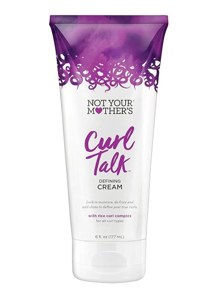 Not Your Mother's Not Your Mother's, Curl Talk®, Defining Cream, For All Curl Types, 6 fl oz (177 ml)  - Image 1