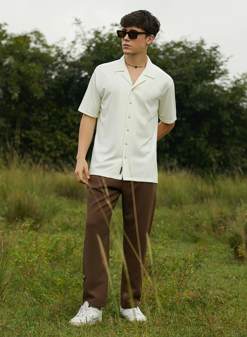 CAHOOT  Lightweight - Pleated Suede Trousers for Men | Best Price UAE