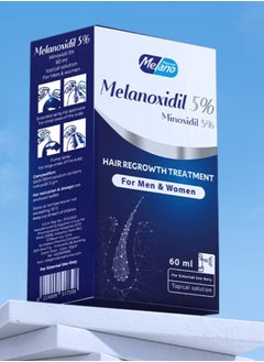 Melano Pharma Melanoxidil 5% Hair Regrowth Treatment 60 ml  - Image 1