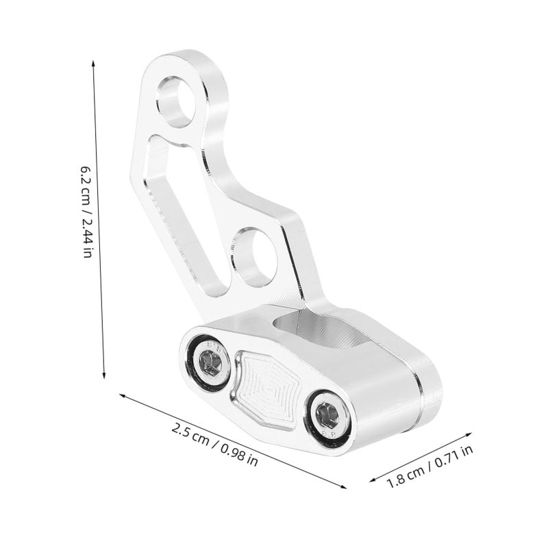Aluminum Alloy Motorcycle Brake Line Clamp CNC Mounting Clip - Image 3