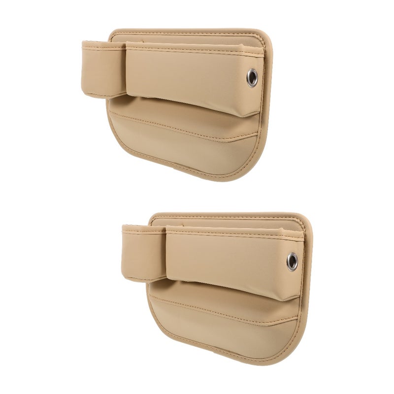 2pcs Car Seat Gap Organizer Car Seat Side Organizer Auto Seat Space Storage Organizer - Image 1