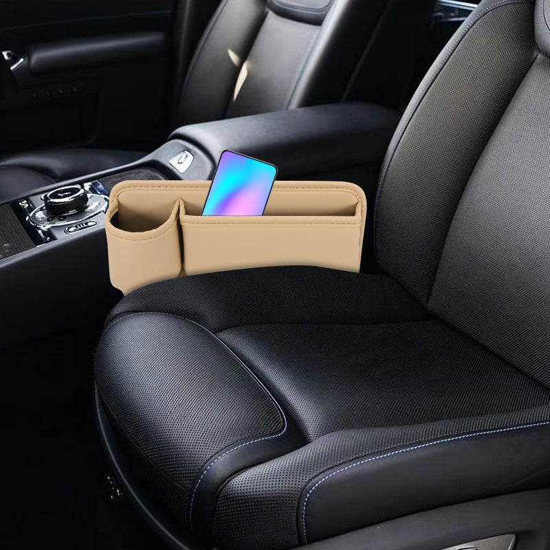 2pcs Car Seat Gap Organizer Car Seat Side Organizer Auto Seat Space Storage Organizer - Image 3