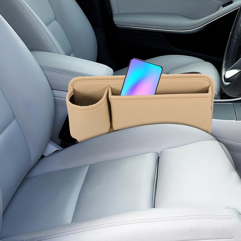 2pcs Car Seat Gap Organizer Car Seat Side Organizer Auto Seat Space Storage Organizer - Image 5