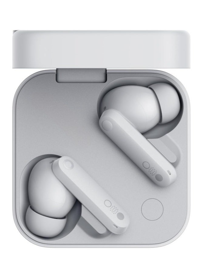 CMF - Buds Pro 2 – Integrated True Wireless Earbuds with Clear Voice Technology 2.0, 50dB Smart Active Noise Cancellation, Spatial Audio Effect, Long Battery Life, Touch Controls & Charging Case – Middle East Version – White - Image 1