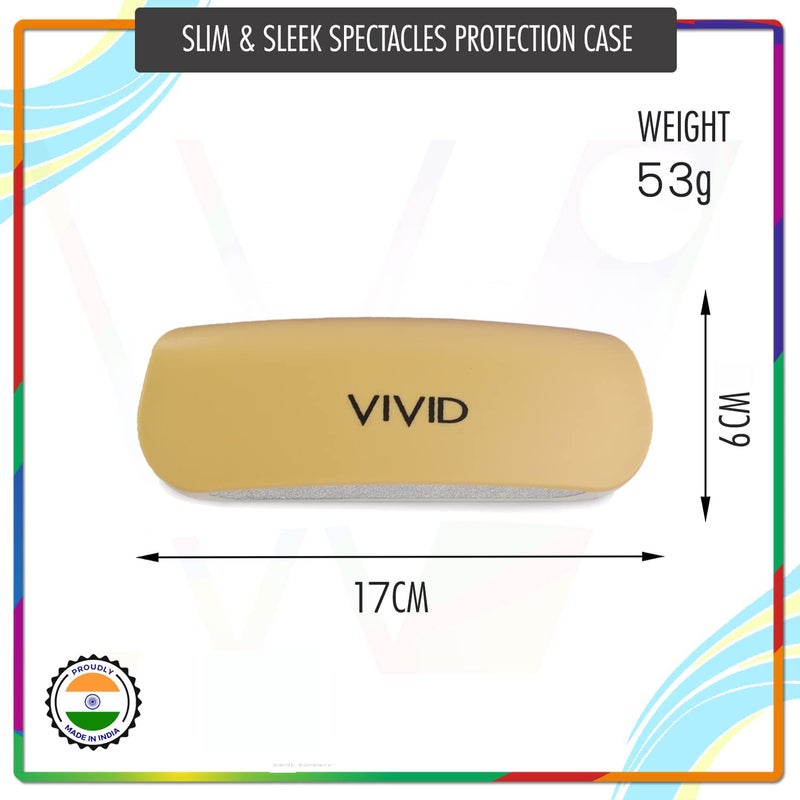 VIVID Vision Unisex Adult Lightweight Eyewear Specs Case Cover | Protect Eye Glasses | ABS | Plastic | Spectacles | Cases | Hinge-Spring - Image 3
