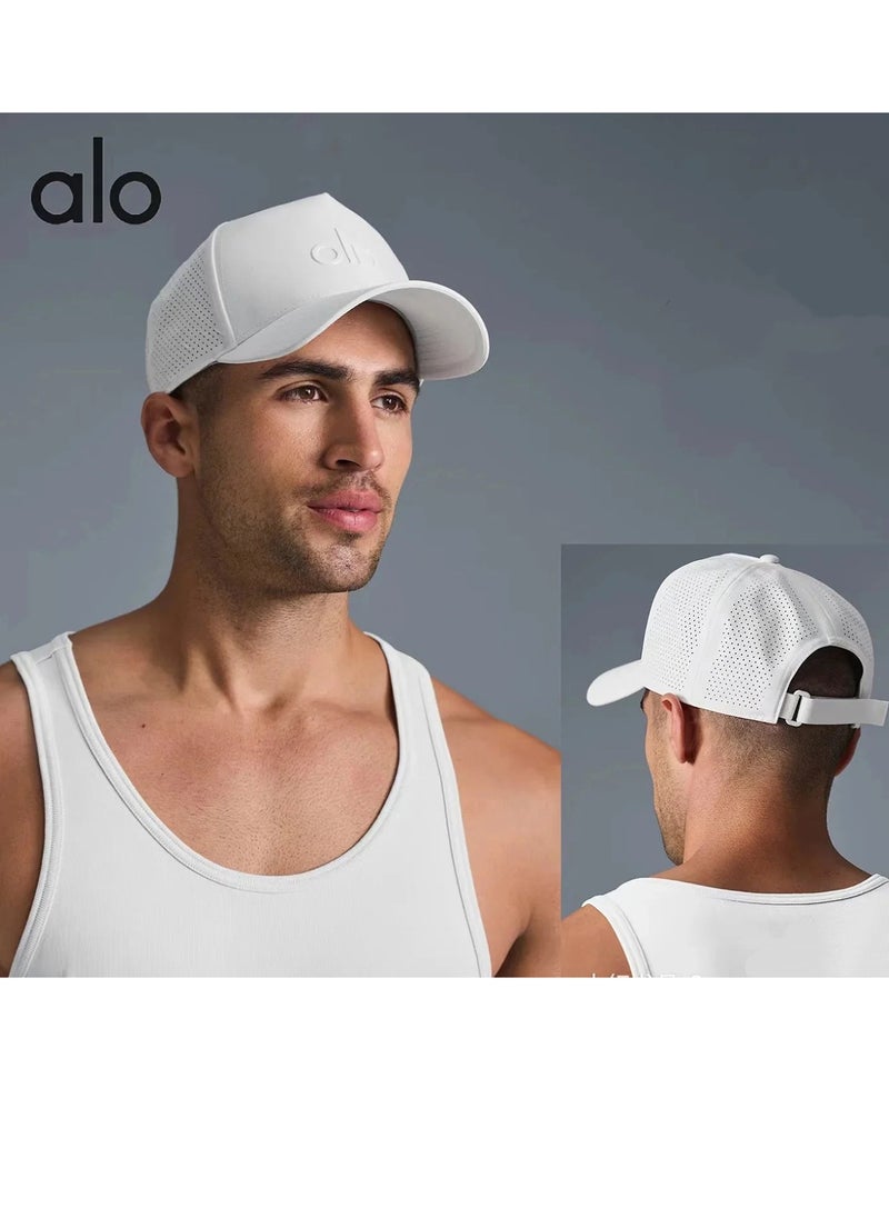 alo alo yoga baseball cap fashionable summer all-match sun hat travel wear duckbill cap  - Image 1