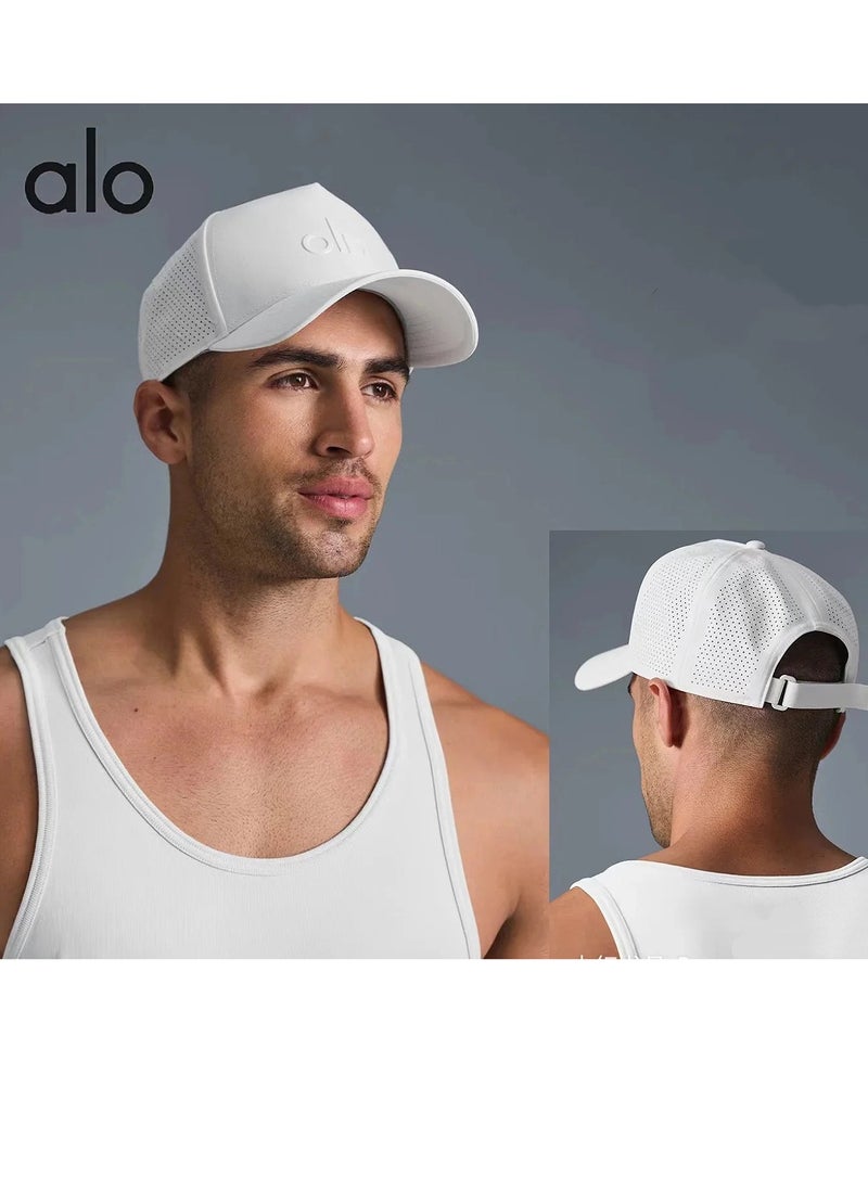 alo alo yoga baseball cap fashionable summer all-match sun hat travel wear duckbill cap  - Image 5