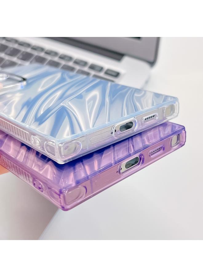 S-TOP Case For Samsung Galaxy S24 Ultra 5G Plating Glitter Texture TPU Phone Case with Lens Film - Image 5