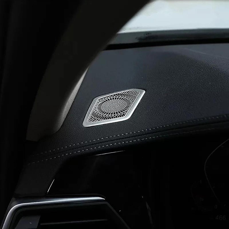 Car Air Outlet Frame Trim Cover: Aluminum Alloy Silver 1 Pair - Easy Installation With Double-Sided Glue for BMW 3 Series G20 G21 G28 2019-2021 - Image 5