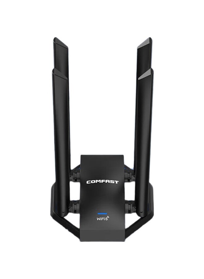 Comfast Cf-975Ax Driver-Free Gigabit Dual-Band 5G Wireless Network Adapter For Desktop And Laptop Computers, External Usb Interface, Wireless Wifi 6 Receiver Ax5400 - Image 3