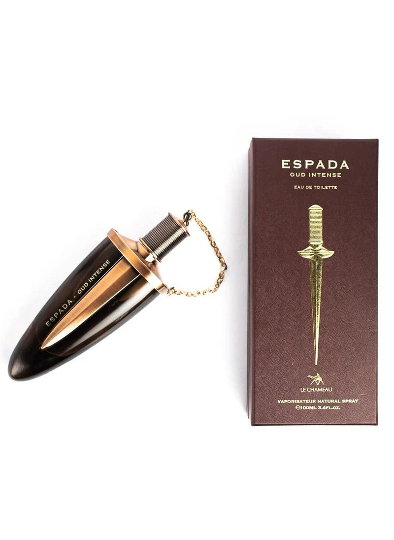 LE CHAMEAU - Espada Oud Intense Eau De Toilette For Unisex - 100 ML - Image 1
