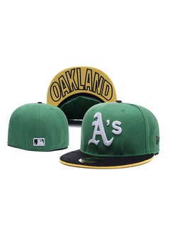 NEW ERA 3D Embroidered Fitted Baseball Team Cap with Closed Back for Sun Protection-55.8CM