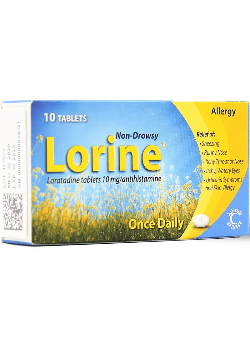 LORINE Lorine 10 mg Tablet 10pcs - Image 3