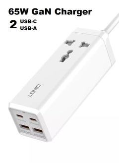 شاحن USB C بقوة 65 وات، محطة شحن LDNIO 5 في 1 USB C مع منافذ تيار متردد، 2USB-C، 2USB، شريط طاقة USB C لشاحن سريع لأجهزة MacBook، وأجهزة الكمبيوتر المحمولة، وiPad، وiPhone، وGalaxy، وSteam Deck (قابس المملكة المتحدة) - pzsku/ZBB80A000B0D54523BE3FZ/45/_/1738995757/78c0d3c2-7dc3-48b6-bce8-9cc7e78f4c72