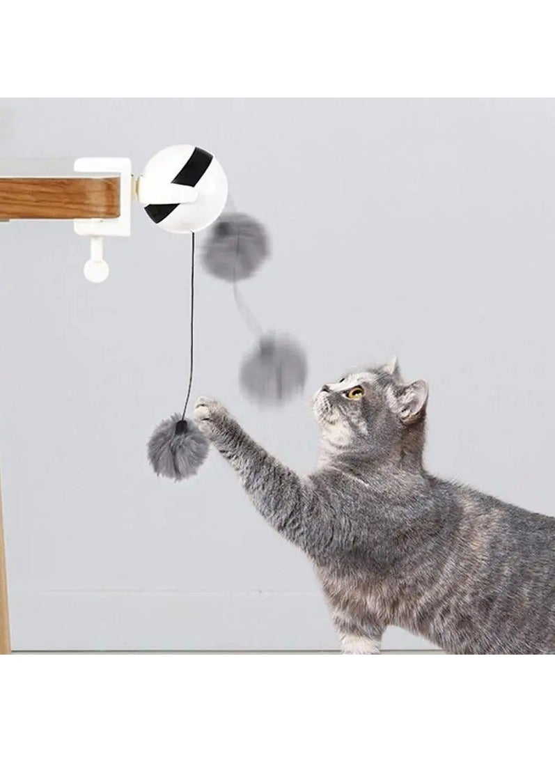 Elite Cat Hanging Ball, Interactive Cat Toys for Indoor Adult Cats, Electric Kitten Toys for Cat Teasing, Cat Toy Lifting Interactive Puzzle Pet Toy Interactive - Image 3