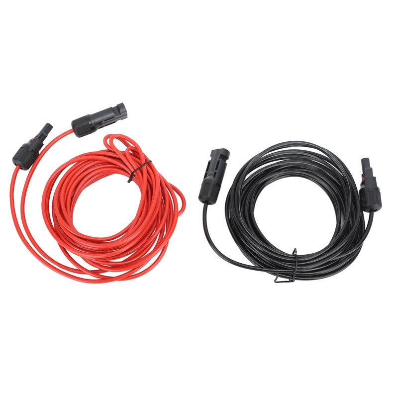 6m Solar Panel Cable Solar Extension Cable 2.5mm² 12AWG Photovoltaic Cable for Home Shop RV Red Black - Image 5