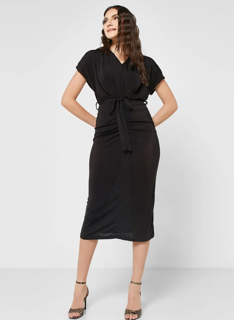 ELLA Bodycon Ruched Dress