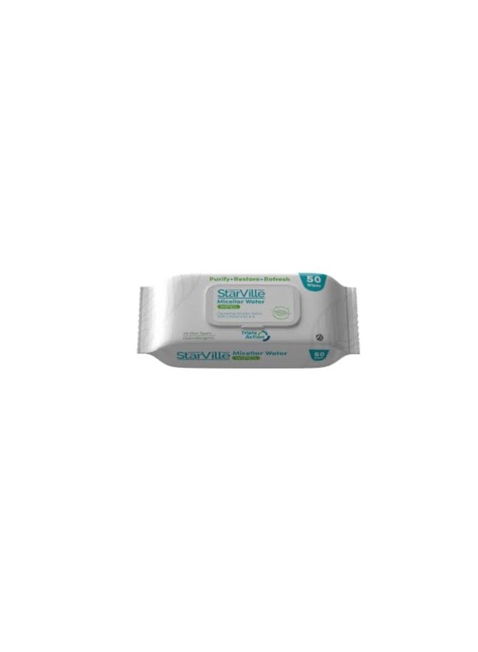 starville Miceller water wipes 50 wipes