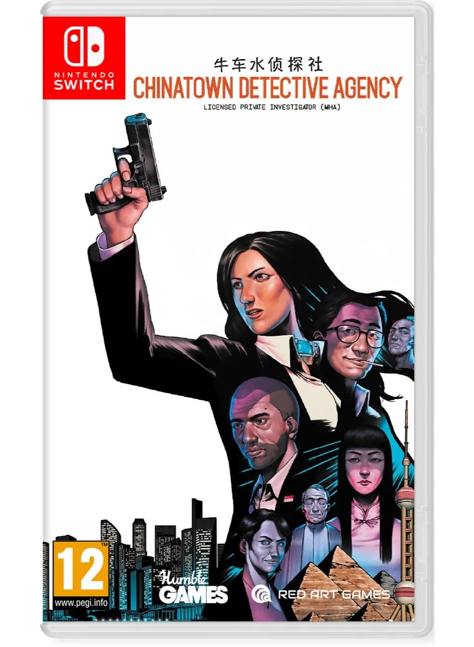 نينتيندو سويتش Nintendo Switch Chinatown Detective Agency