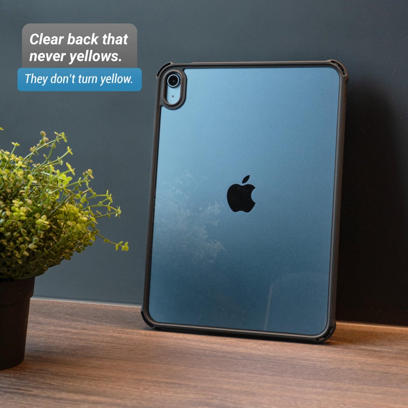 tineeOWL Bounce Case for iPad (A16) 11th Generation 11 Inch 2025/10th Generation 10.9 Inch 2022 Case with Pencil Holder, iPad 11 10 with Clear Back, Rugged & Durable - Image 5