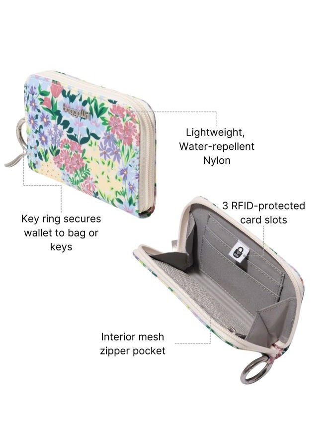 Baggallini Deluxe Card Case - Lightweight 5.5"x3.3" RFID Protected Womens Wallet Card Holder - Image 2