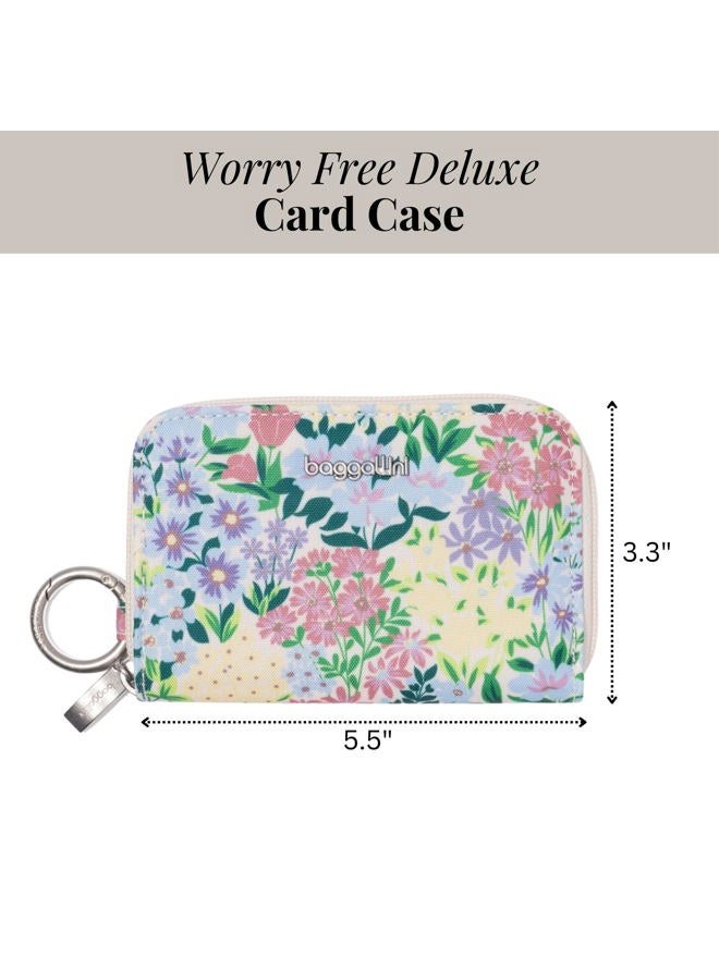 Baggallini Deluxe Card Case - Lightweight 5.5"x3.3" RFID Protected Womens Wallet Card Holder - Image 3