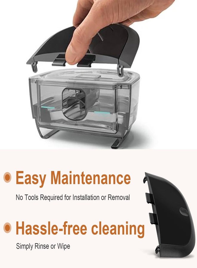 Giokyi Water Cover for Respironics, Tank Lid Compatible with DS2 DreamStation 2 Humidifier Water Tank - Image 3