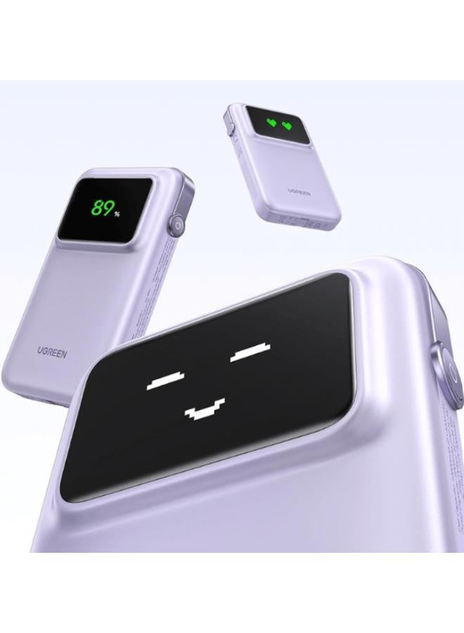 UGREEN PB511 10000mAh Power Pank With Built-In Cable - Image 2