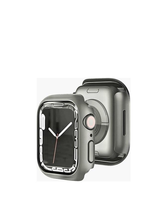 Apple Watch Case 45mm Solid Polycarbonate for Apple Watch Series 7/8 Series Grey