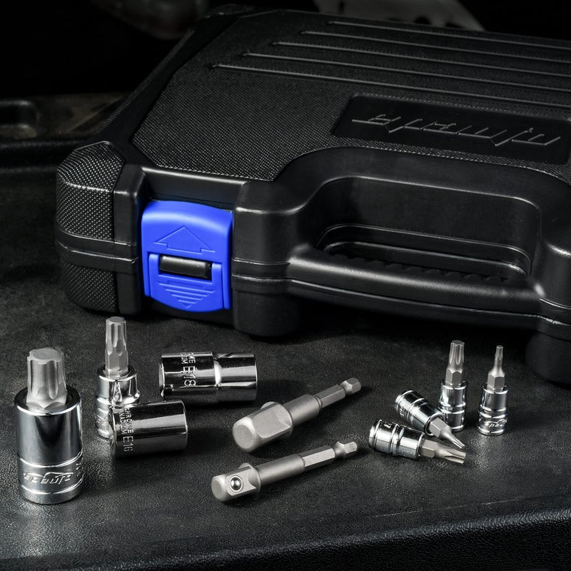 EPAuto 32 PCs Hex Bit Socket Set, SAE and Metric, S2 & Cr-V Steel - Image 4