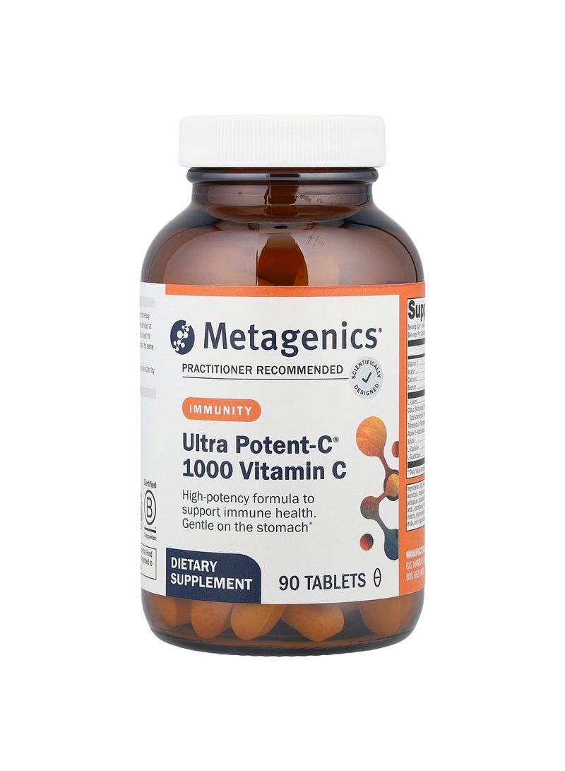 Metagenics Ultra Potent-C® 1000 Vitamin C, 90 Tablets