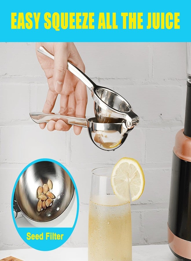 عصارة ليمون يدوية شديدة التحمل من AGIgear مصنوعة من الفولاذ المقاوم للصدأ - Image 4