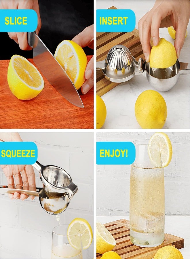 عصارة ليمون يدوية شديدة التحمل من AGIgear مصنوعة من الفولاذ المقاوم للصدأ - Image 5