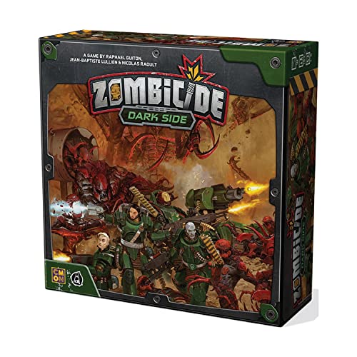 CMON Zombicide Invader Dark Side Expansion Uncover The Deadly Secrets of PKL7 with Green Squad Cooperative Strategy Game with Tabletop Miniatures Ages 14 16 Players 1 Hour Playtime Made by CMON - Image 1