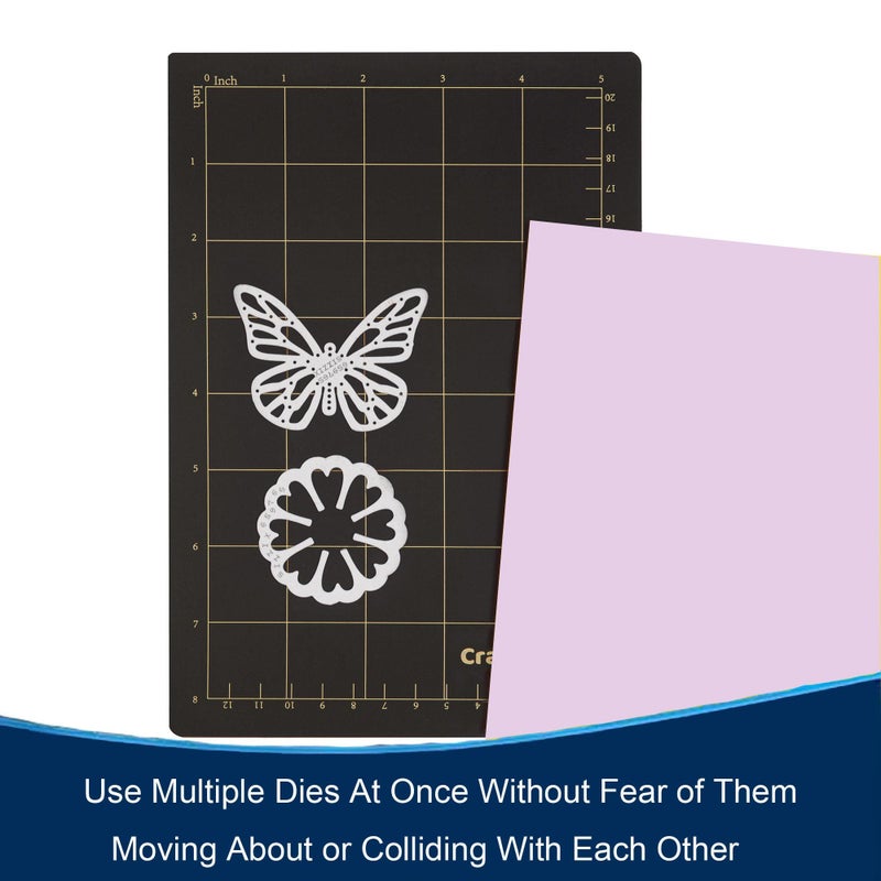CraftFIRST 6 x 9 Magnetic Shim with Popular Card Size Grids Die Cutting Accessaries 2 Shims - Image 5
