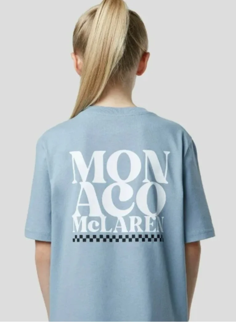 Mclaren  MCLAREN JUNIOR MONACO SLOGAN T-SHIRT  | Best Price UAE