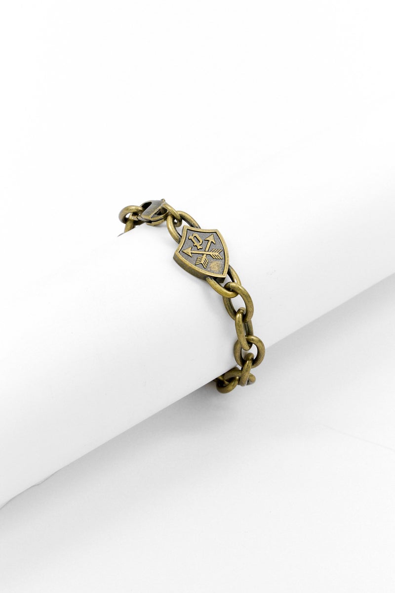 POLICE Men Heritage Steel Link Bracelet, Silver - Image 1