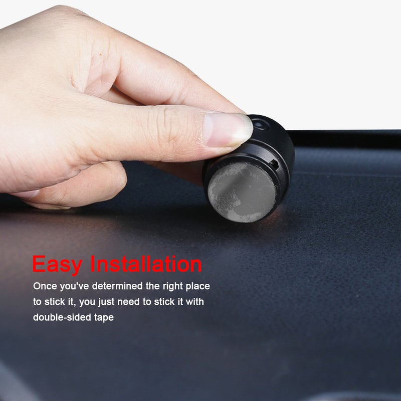 Car Lane Departure Warning Assist System: Black Compact Design - Easy Installation Universal Tool for Novice Drivers, Older Drivers and Most Vehicle Models - Image 2