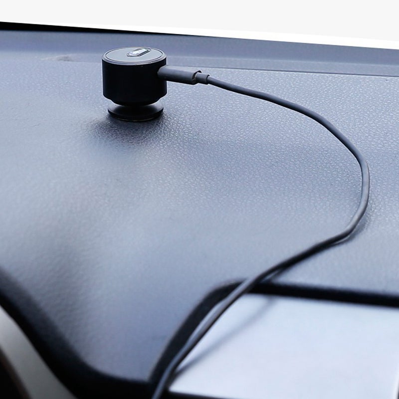 Car Lane Departure Warning Assist System: Black Compact Design - Easy Installation Universal Tool for Novice Drivers, Older Drivers and Most Vehicle Models - Image 5
