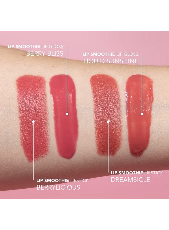 DOLL 10 NO. Doll 10 Quench & Restore Lip Smoothie Collection 4 Piece Nourishing Superfood Color Coordinating Lipstick & Gloss Kit - Image 3